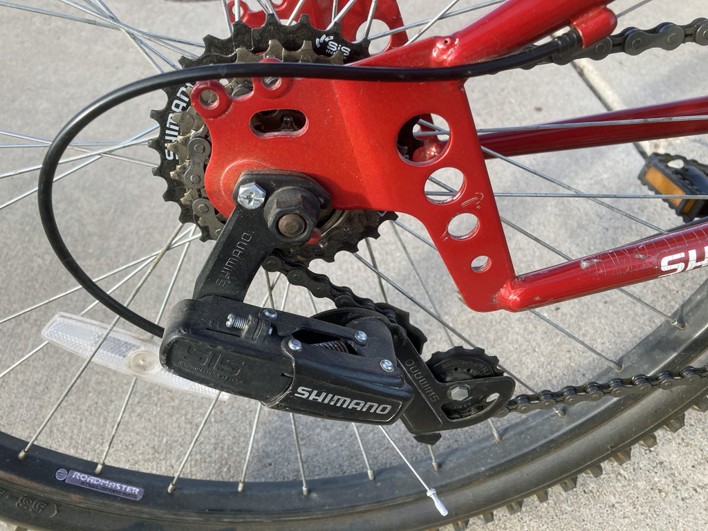 Rear derailleur discount for mongoose bike